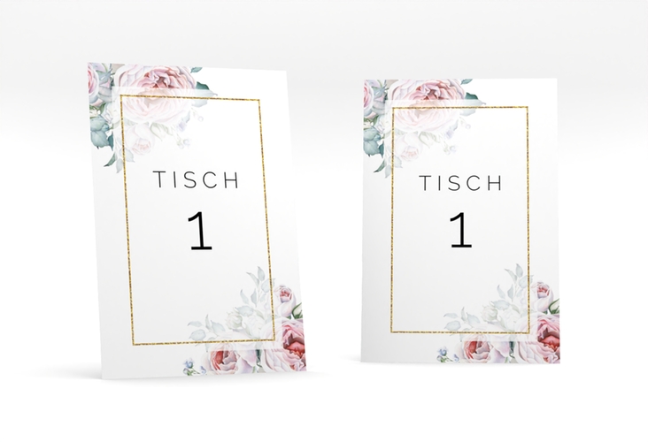 Tischnummer Hochzeit Embrace Tischaufsteller