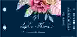 Hochzeitseinladung "Blooming"