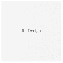 Blanko Gästebuch Creation 20 x 20 cm, Hardcover weiss