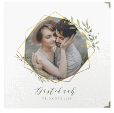 Klick: Details zu Gästebuch Selection Hochzeit "Acacia" anzeigen Gästebuch Selection Hochzeit Acacia Leinen-Hardcover weiss