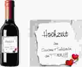 Piccoloetikett Hochzeit Reichenhall Etikett Piccolo weiss