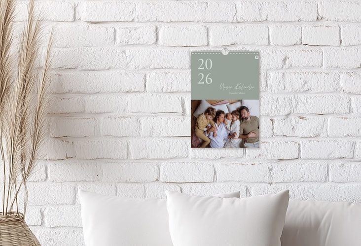 Wandkalender A4 Hochformat Tag A4 hoch