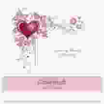Gästebuch Creation Hochzeit Triest 20 x 20 cm, Hardcover pink
