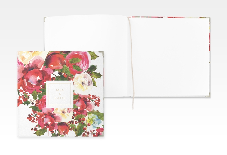 Gästebuch Selection Hochzeit Blumenpracht Leinen-Hardcover