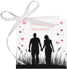 Klick: Details zu Geschenkanhänger Hochzeit "Rouen" anzeigen Geschenkanhänger Hochzeit "Rouen" Geschenkanhänger 10er Set schwarz