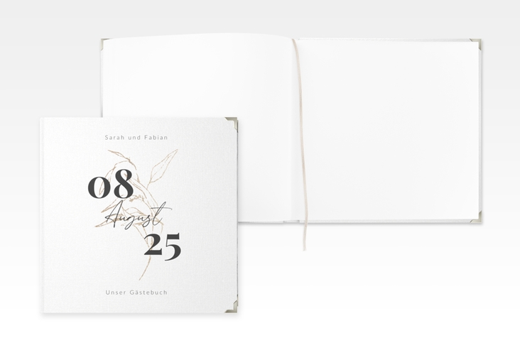 Gästebuch Selection Hochzeit Seed Leinen-Hardcover