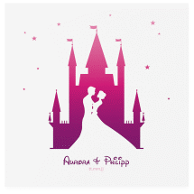 Klick: Details zu Gästebuch Creation Hochzeit "Castle" anzeigen Gästebuch Creation Hochzeit Castle 20 x 20 cm, Hardcover pink