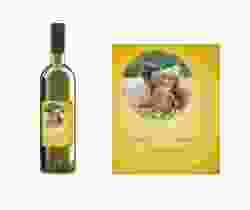 Etichette vino matrimonio collezione Siena Etikett Weinflasche 4er Set oro