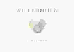 Willkommensschild Poster Fingerprint 70 x 50 cm Poster beige schlicht mit Fingerabdruck-Motiv