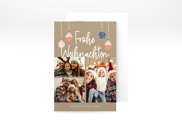 Weihnachtskarte Weihnachtsfreude A6 Postkarte