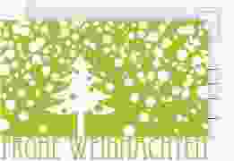 Weihnachtskarte "Wishes"