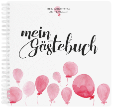 Gästebuch Geburtstag "Ballon"