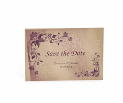 Klick: Details zu Biglietti Save the Date collezione Como anzeigen Biglietti Save the Date collezione Como A6 Postkarte