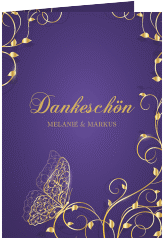 Klick: Details zu Dankeskarte Hochzeit "Eternity" anzeigen Dankeskarte Hochzeit Eternity