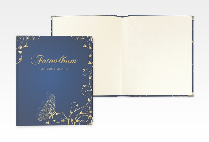 Hochzeitsalbum Eternity 21 x 25 cm blau