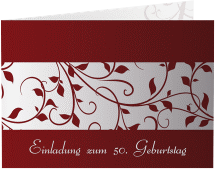 Klick: Details zu Einladung 50. Geburtstag "Hermann/Hermine" anzeigen Einladung 50. Geburtstag "Hermann/Hermine"