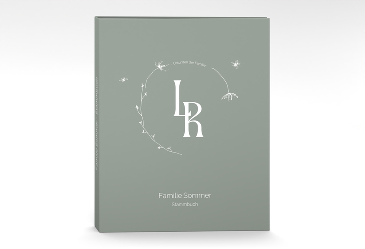 Stammbuch A4 Familienwurzel Stammbuch A4 gruen