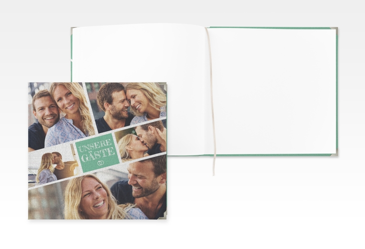 Gästebuch Selection Hochzeit Rise Leinen-Hardcover