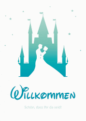 Klick: Details zu Willkommensschild Poster "Castle" anzeigen Willkommensschild Poster Castle 50 x 70 cm Poster tuerkis