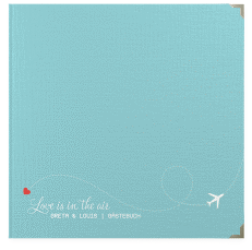 Klick: Details zu Gästebuch Selection Hochzeit "Weddingpass" anzeigen Gästebuch Selection Hochzeit Weddingpass Leinen-Hardcover blau