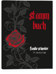 Stammbuch A5 "Red Rose"