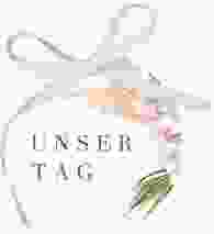 Geschenkanhänger Hochzeit Nude Geschenkanhänger, rund weiss