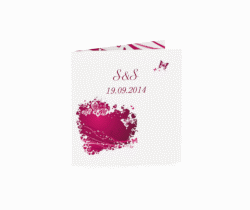 Klick: Details zu Biglietti Bomboniera matrimonio collezione Milano anzeigen Biglietti Bomboniera matrimonio collezione Milano Geschenkanhänger 10er Set fucsia