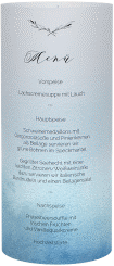 Klick: Details zu Windlicht Menü Hochzeit "Divine" anzeigen Windlicht Menü Hochzeit "Divine" Windlicht blau