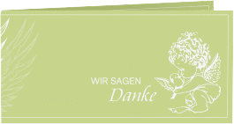 Klick: Details zu Dankeskarte Taufe "Angel" anzeigen Dankeskarte Taufe "Angel"