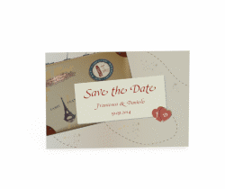 Klick: Details zu Biglietti Save the Date collezione Catania anzeigen Biglietti Save the Date collezione Catania A6 Postkarte