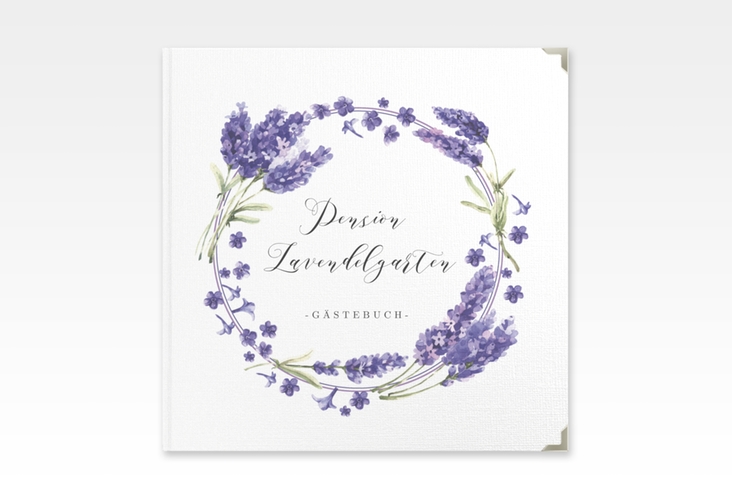 Gästebuch Selection Pension Lavendelgarten Leinen-Hardcover