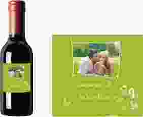 Piccoloetikett Hochzeit Pisa Etikett Piccolo gruen