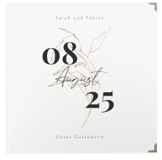 Klick: Details zu Gästebuch Selection Hochzeit "Seed" anzeigen Gästebuch Selection Hochzeit Seed Leinen-Hardcover weiss