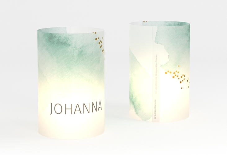 Windlicht Hochzeit Pastell Windlicht mint