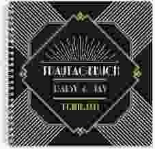 Trautagebuch Hochzeit Gatsby Trautagebuch Hochzeit schwarz im 20er-Jahre-Stil