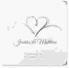 Gästebuch Selection Hochzeit Envie Leinen-Hardcover blau