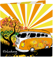 Einladung 30. Geburtstag Heiko/Heike quadr. Klappkarte