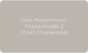Klick: Details zu Empfängeretikett Hochzeit "Traufe" anzeigen Empfängeretikett Hochzeit Traufe 63,5 x 38,1 mm grau