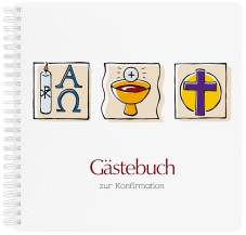 Gästebuch Konfirmation Calicem Ringbindung