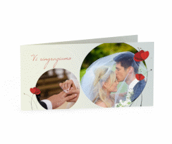 Klick: Details zu Ringraziamenti matrimonio collezione Madrid anzeigen Ringraziamenti matrimonio collezione Madrid DIN lang Klappkarte argento