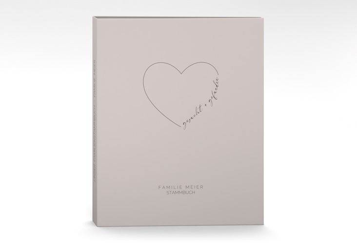Stammbuch A4 Lebenstraum Stammbuch A4 grau