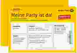 Einladung Geburtstag "Zustellung"