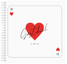 Gästebuch Hochzeit "Kartenspiel"