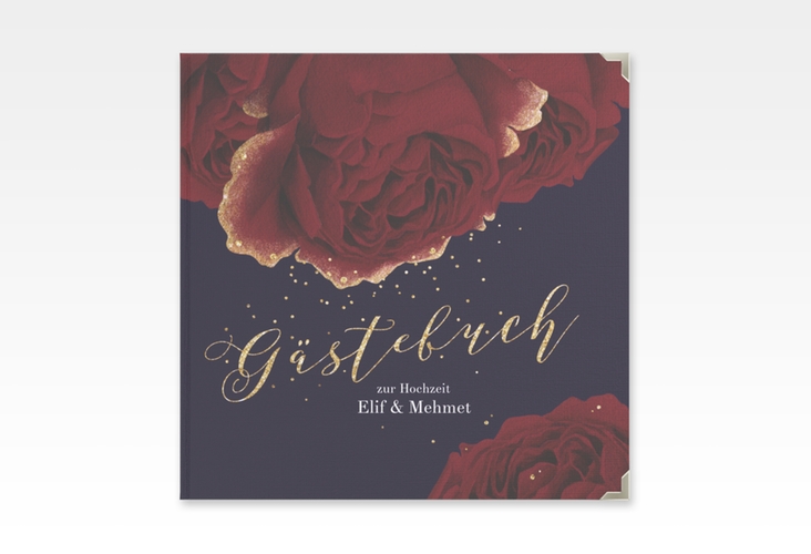 Gästebuch Selection Hochzeit Cherie Leinen-Hardcover schwarz
