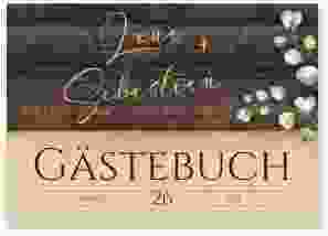 Gästebuch A4 quer "Landhaus"