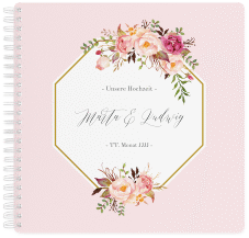 Klick: Details zu Trautagebuch Hochzeit "Prachtvoll" anzeigen Trautagebuch Hochzeit Prachtvoll Trautagebuch Hochzeit rosa