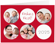 Weihnachtskarte "Joy"