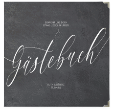 Klick: Details zu Gästebuch Selection Hochzeit "Chalkboard" anzeigen Gästebuch Selection Hochzeit Chalkboard Leinen-Hardcover schwarz