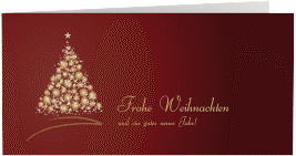 Klick: Details zu Weihnachtskarte "Edel" anzeigen Weihnachtskarte "Edel"