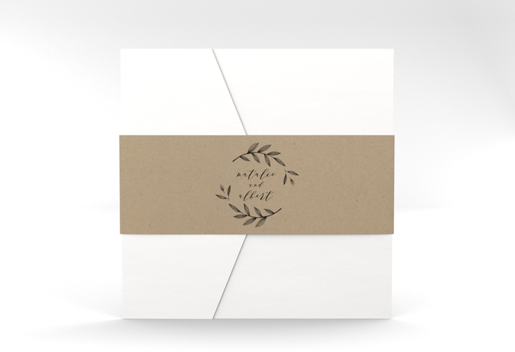 Hochzeitseinladung Naturelove Pocketfold